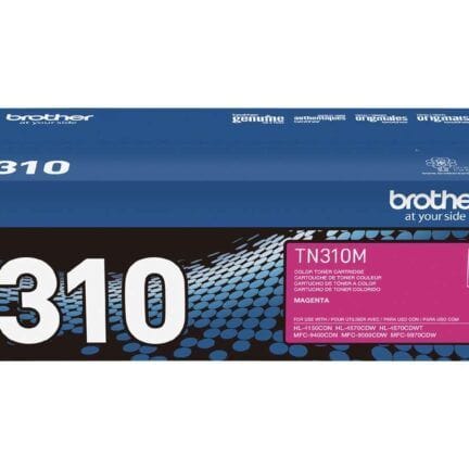 Brother TN310M - Magenta - original - cartucho de tóner - para Brother HL-4150CDN, HL-4570CDW, HL-4570CDWT, MFC-9460CDN, MFC-9560CDW, MFC-9970CDW