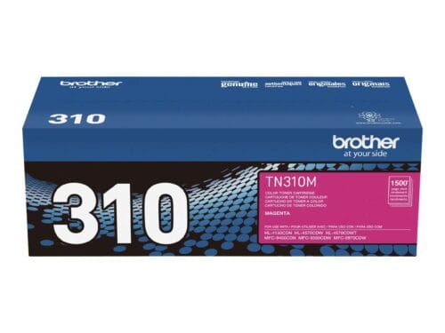 Brother TN310M - Magenta - original - cartucho de tóner - para Brother HL-4150CDN, HL-4570CDW, HL-4570CDWT, MFC-9460CDN, MFC-9560CDW, MFC-9970CDW
