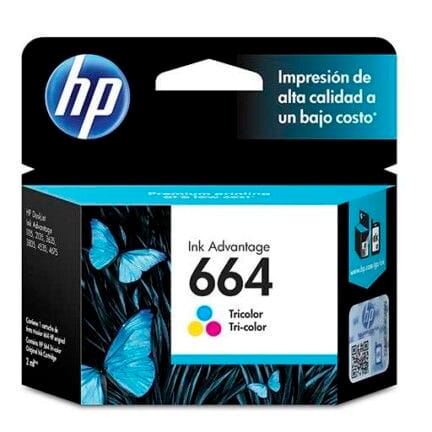 HP - Ink cartridge - Tricolor - 664