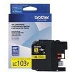Brother LC103Y - Alto rendimiento - amarillo - original - cartucho de tinta - para Brother DCP-J152, MFC-J245, J285, J450, J470, J475, J650, J6520, J6720, J6920, J870, J875