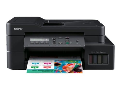 Brother DCP-T720DW - Impresora multifunción - color - chorro de tinta - ITS - A4/Legal (material) - hasta 17 ppm (impresión) - 150 hojas - USB 2.0, Wi-Fi(n)