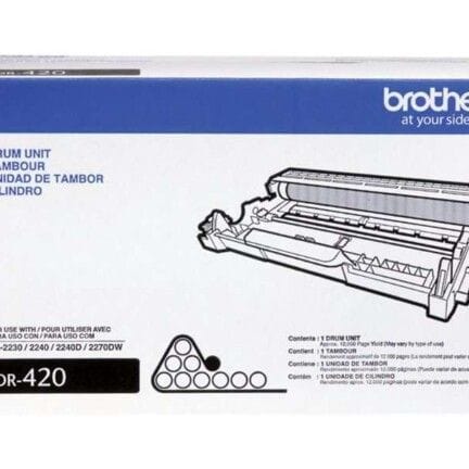 Brother DR420 - Original - kit de tambor - para Brother HL-2130, 2220, 2230, 2240, 2270, 2275, 2280, MFC-7360; IntelliFAX 2840, 2940