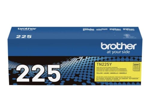 Brother TN225Y - Alto rendimiento - amarillo - original - cartucho de tóner - para Brother HL-3140, HL-3170, HL-3180, MFC-9130, MFC-9330, MFC-9340
