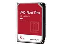 WD Red Pro WD8003FFBX - Disco duro - 8 TB - interno - 3.5" - SATA 6Gb/s - 7200 rpm - búfer: 256 MB