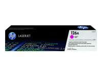 HP 126A - Magenta - original - LaserJet - cartucho de tóner (CE313A) - para Color LaserJet Pro CP1025; LaserJet Pro MFP M175; TopShot LaserJet Pro M275