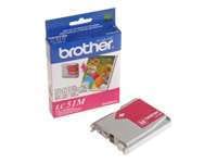 Brother LC51M - Magenta - original - cartucho de tinta - para Brother DCP-130, 330, 350, MFC-230, 240, 3360, 440, 465, 5460, 5860, 665, 685, 845, 885