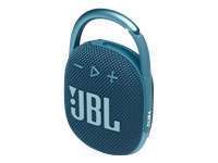 JBL Clip 4 - Altavoz - para uso portátil - inalámbrico - Bluetooth - 5 vatios - azul