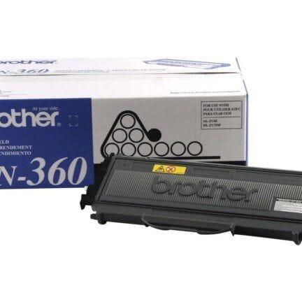 Brother TN360 - Alto rendimiento - negro - original - cartucho de tóner - para Brother DCP-7030, 7040, HL-2140, 2170, MFC-7340, 7345, 7440, 7840; Justio DCP-7040