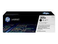 HP 305A - Negro - original - LaserJet - cartucho de tóner (CE410A) - para LaserJet Pro 300 color M351a, 300 color MFP M375nw, 400 color M451, 400 color MFP M475