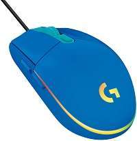 Logitech Gaming Mouse G203 LIGHTSYNC - Ratón - óptico - 6 botones - cableado - USB - azul