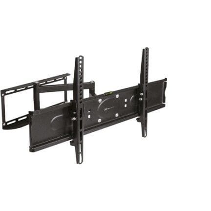 Klip Xtreme KPM-885 - Kit de montaje (placa de contacto, abrazadera de interfaz, brazo articulado doble) para LCD / panel de plasma - acero con pintura electrolítica - negro - tamaño de pantalla: 26"-55" - interfaz de montaje: hasta 600 x 400 mm