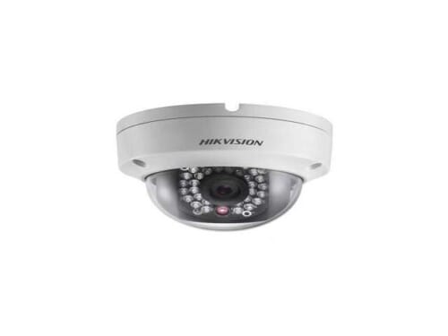 Hikvision 4.0 MP IR Network Dome Camera DS-2CD1143G0-I - Cámara de vigilancia de red - cúpula - resistente al polvo / resistente al agua / antivandalismo - color (Día y noche) - 4 MP - 2560 x 1440 - montaje M12 - focal fijado - LAN 10/100 - MJPEG, H.264, H.265, H.265+, H.264+ - CC 12 V/PoE Clase 3
