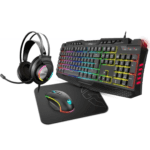 Bundle Kritic (Teclado + Mouse + Audifono + Padmouse)