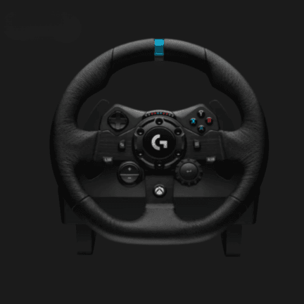 Logitech G923 Driving Force - Wheel and pedals set - Wired - Black - para Microsoft Xbox One / para PC