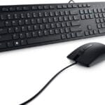 Dell - Keyboard and mouse set - Spanish - Wired - KM300C