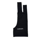Wacom - Guante de dibujar - negro - para Cintiq 16, 22; Cintiq Pro 13, 24, 27, 32, DTH-3220; MobileStudio Pro 13, 16; One DTC133