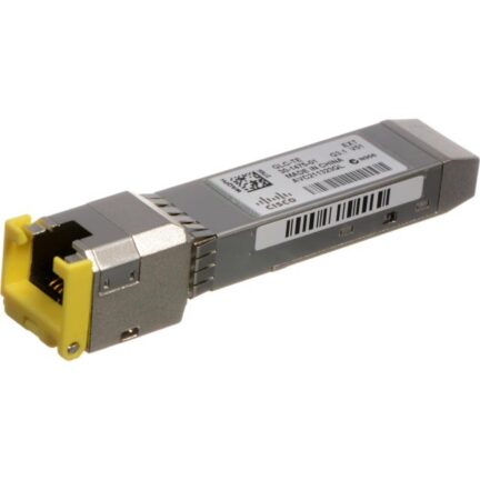Cisco - Módulo de transceptor SFP (mini-GBIC) - 1GbE - 1000Base-T - RJ-45 - para Catalyst ESS9300; Integrated Services Router 11XX; Nexus 7700 F3-Series, 93XX, 93XXX