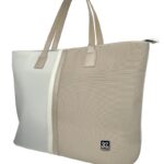 Klip Xtreme - Notebook carrying case and handbag - 15.6" - 1200D polyester - Beige/White - Ladies Bag